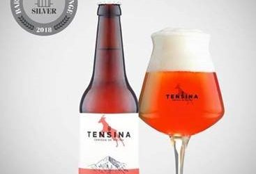 Cerveza Tensina “Peña Roya”, medalla de plata American Amber Ale del Barcelona Beer Challenge 2018