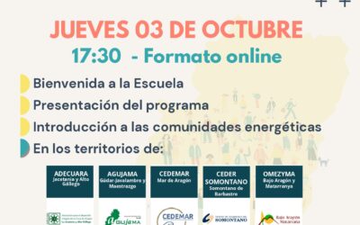 Sesión de presentación de la Escuela Energía Común