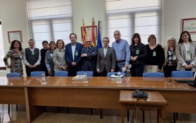 Reunión del proyecto Pueblos Vivos con el Gobierno de Aragón